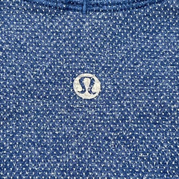 Lululemon Metal Vent Tech Short Sleeve T-Shirt Men's M Blue Athletic Activewear - Picture 6 of 6